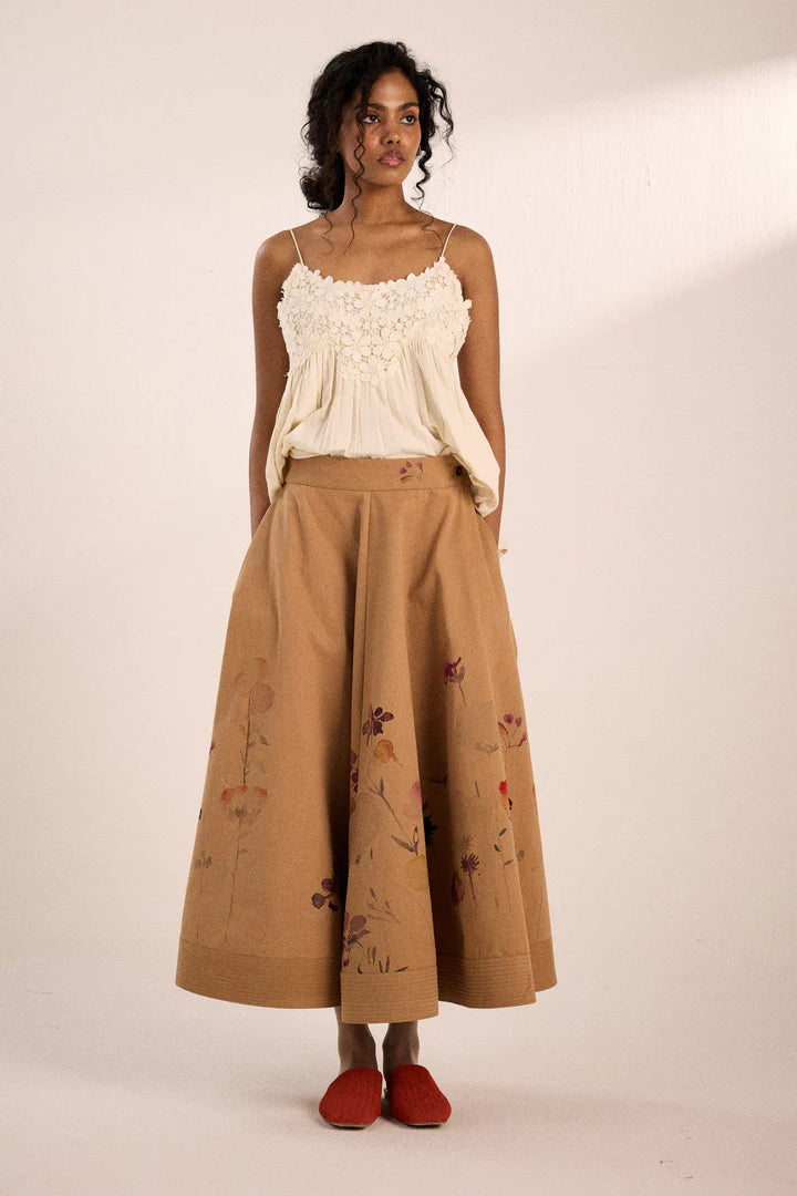 Gathered Skirt