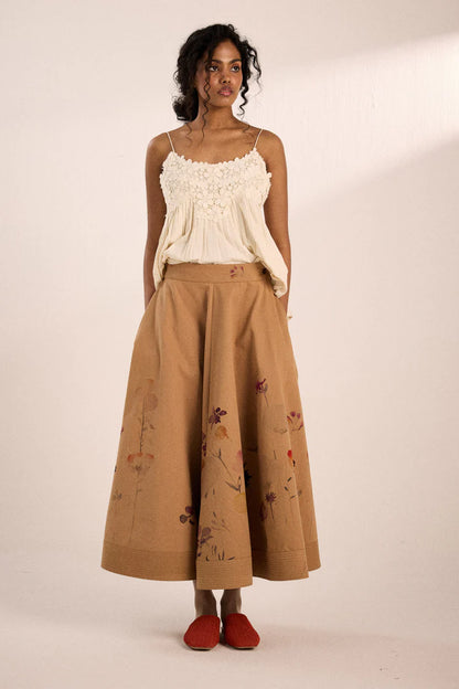 Gathered Skirt